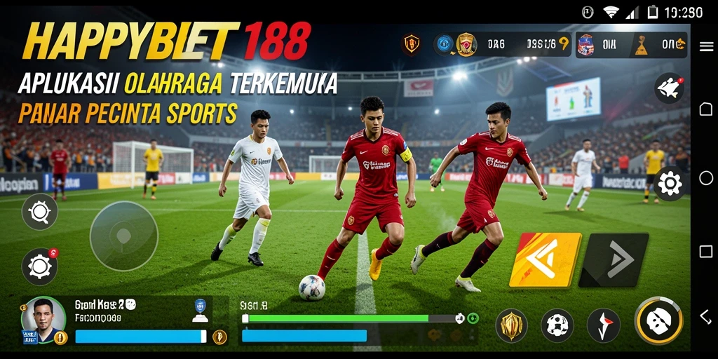 Tampilan gameplay <strong>HAPPYBET188</strong> yang interaktif dan mendebarkan untuk penggemar olahraga.