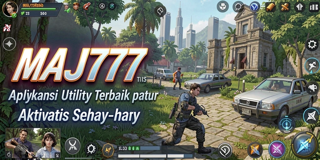 Tampilan antarmuka MAJ777 yang sederhana dan intuitif.
