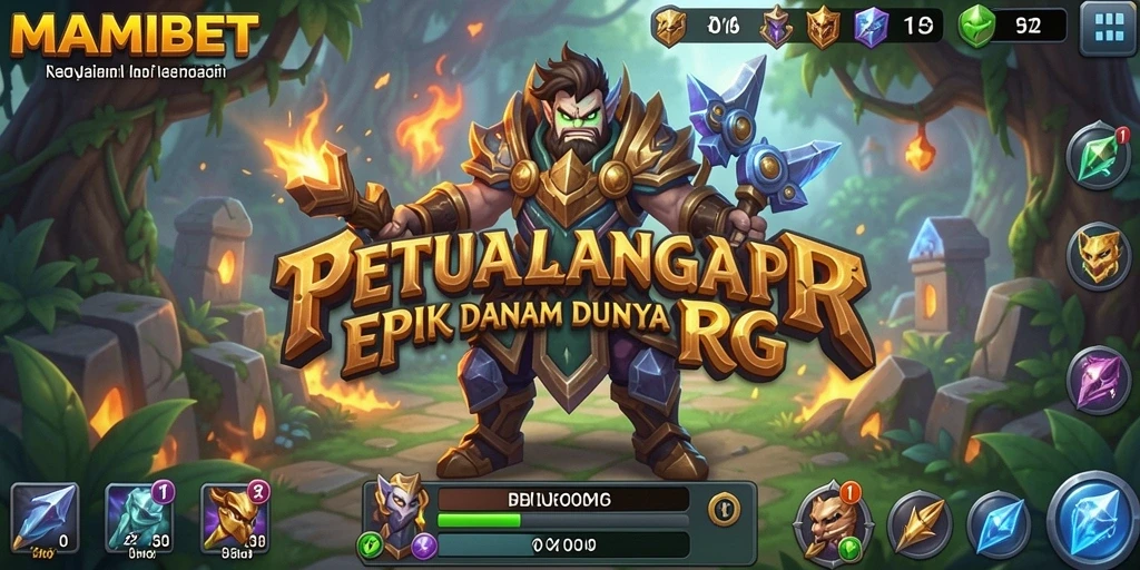 Tangkap momen seru dari gameplay RPG di MAMIBET.