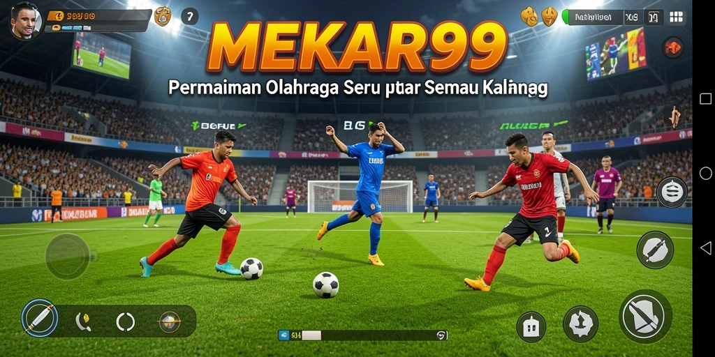 Tampilan gameplay MEKAR99 yang seru dan penuh aksi.