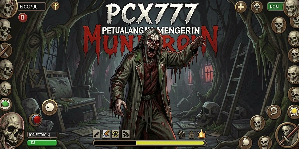 Tampilan menyeramkan dari gameplay PCX777 yang menegangkan.