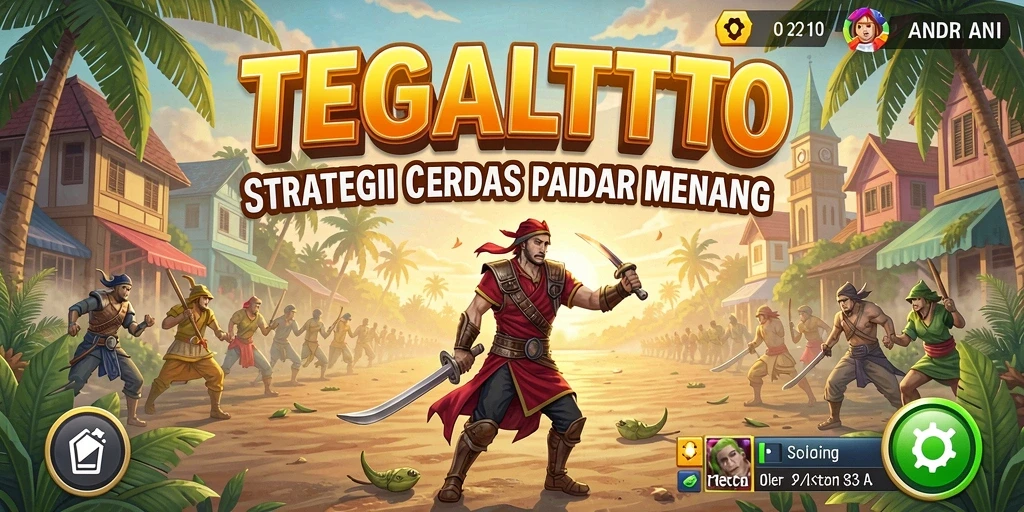 Tampilan gameplay TEGALTOTO yang mengasyikkan dan strategis.