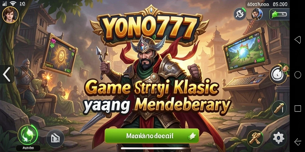 Tampilan gameplay menarik dan mendebarkan dari YONO777.