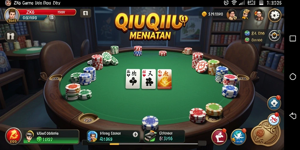 Tampilan gameplay seru dalam ZK6 yang menampilkan QiuQiu.